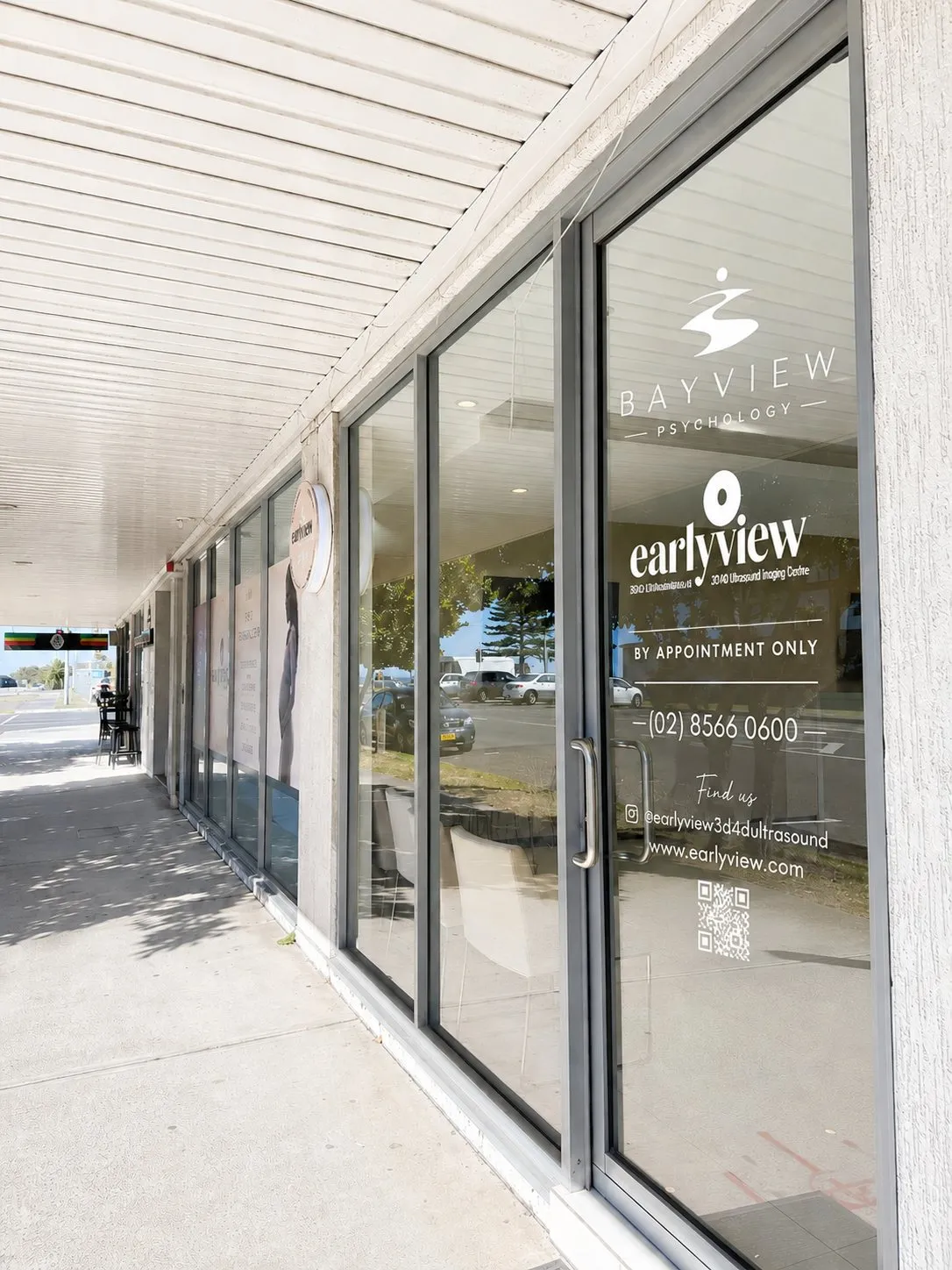 The Bayview Psychology entrance on The Grand Parade