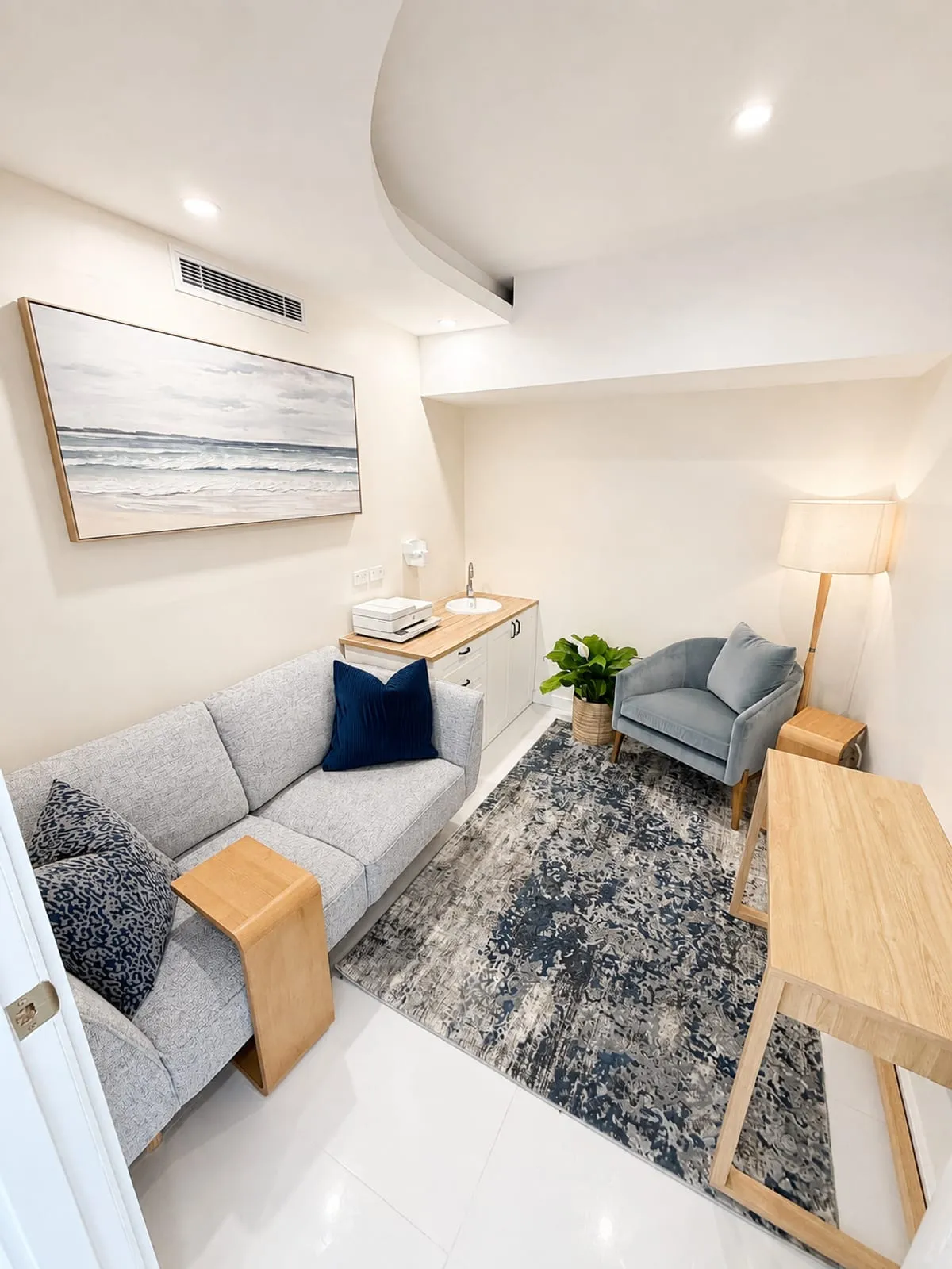 The therapeutic space at Bayview Psychology
